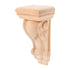 Luxshiny Hand Carved Wood Corbel: Solid Wood Roman Column Head Decorative Shelf
