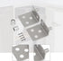 Generic 2 Pieces Shelf Corner Bracket L Bracket Angle Bracket Stainless Steel Shelf Support for Furniture Shelf