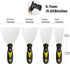4 Pack Putty Knife Scraper, 2" 3" 4" 5" Putty Knife Set, Stainless Steel Putty Knife Scraper, Wallpaper Scraper Paint Scraper Tool for Spreading Drywall Spackle & Mud, Taping, Scraping Paint by Romeda