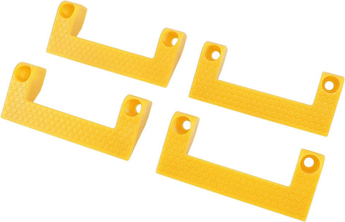 Set 4, LiebeWH Premium ABS Tape Measure Holder Clips of Multifunctional Tool Storage for Garage Workbench Ladder