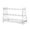 Acrylic Plastic Test Tube Rack Holder for 15ml 25ml Tubes, Lab Tube Racks for Laboratory Exhibition Bar (10ml, 6