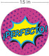 SBLABELS Spanish Reward Stickers, 500 Teacher Classroom Stickers, 8 Alternating Superhero Comic Designs, 1.5"