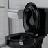 Stain-Resistant Elongated Toilet Seat with Built-In Child Seat for Easy Maintenance