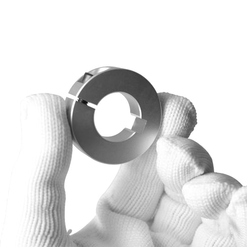 Open Type Shaft Collar 15mm ID, 35mm OD, 12mm Thickness (4pcs) for Position, Hold Timing Pulleys, Machine Tools