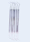 NOMI BROTHERS 6 Dental Diagnostic Double Ended Endo Explorer Probes, DG 16