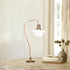 Curved Metal Lamp Rod - Ideal for DIY Lighting Projects