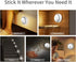 Melaus Closet 2 Levels.1- Pack Motion Sensor Night Light,Warm White USB Rechargeable Bedside Light,Magnetic Cat Lamp