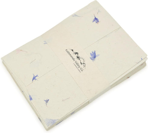Kathmandu Valley Co. Handmade Lokta Paper Envelopes, 5x7 inch Vintage Envelopes for Wedding Invitations (Pack of 25)