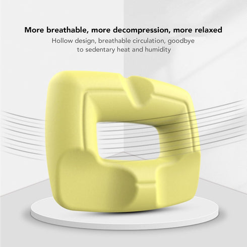 Tailbone Office Chair Cushions, Comfortable Memory Foam Breathable Versatile Non Slip Sciatica and Back Coccyx Seat