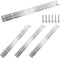 L Bracket, Heavy Duty Corner Brace, 4 Pack 14.8" Metal Shelf Bracket