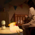Duck Night Light for Kids, Cute Duck Touch Lamp for Bedrooms, Soft Silicone Rechargeable Nursery Nightlight