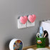 INZU Cute Night Light, Heart Night Light for Kids, LED Nightlight with Auto Dusk to Dawn Sensor, Nightlight Plug into