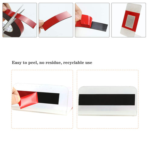 1 Pack PE Foam Double Sided Tape, Waterproof Mounting Adhesive Roll for Doors, Plumbing, HVAC, Windows, Black Tape (2