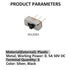 100Pcs High Knob 3 Pin 2 Position 1P2T SPDT Vertical Slide Switch with PCB Panel for Arduino, 0.5 Amp, 50V DC