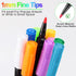 YullTaiy 1mm (10 Liquid Chalk Markers for Acrylic Calendar Planning Board, Dry Erase Board Whiteboard, Glass, Mirror