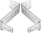 2PCS Garage Door Sensor Bracket Compatible with GSTB-R STB-BL Garage Door Sensors