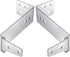 2PCS Garage Door Sensor Bracket Compatible with GSTB-R STB-BL Garage Door Sensors
