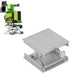 Asixxsix Lab Jack - 3.5x3.5 Inches Aluminum Alloy Support Platform, Expandable Lift Height to 3.4inch