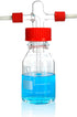 GL14 Red Screw Cap for Lab Washing Bottle, 2PCS/PK