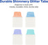 Avery Mini Ultra Tabs, 1" x 1.5", Pastel Sparkle Shimmer Designs, 32 Repositionable Page Tabs (74149)