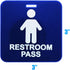 GIFTEXPRESS Hall Pass Lanyards and School Passes, Set of 6