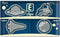 Midori Clips, Etched Clips, Space Design