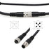 Actuator Sensor Signal Shielded Cable M12 A Code 5 Pin Male to Female for Industrial Controls Automation