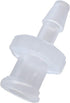 BleedZone - Female Luer Lock Adapter, 10x Syringe Adapter for Laboratory Equipment, 1/8" Hose Barb Fittings, PP