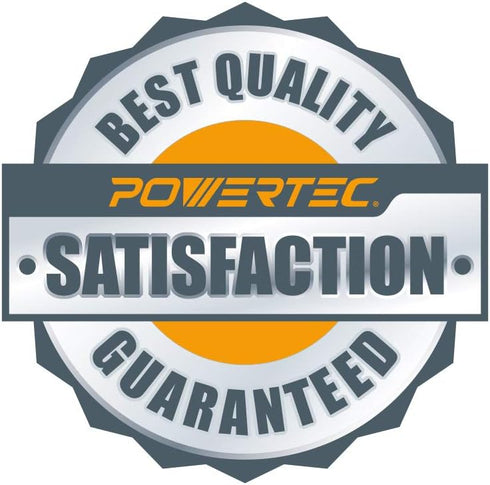 POWERTEC 15522 Bench and Pedestal Grinding Wheels, 8 Inch x 1 Inch, 100 Grit Aluminum Oxide for Bench Grinder