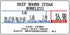 CAS Labels LST-8000 Thermal 12 Rolls - 12,000 Labels for CAS Printers, Easy Weigh LS-100