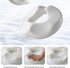 AQFNEB Memory Foam Office Chair Cushion, Orthopedic Seating Cushion with Pressure Relief Design, Coccyx Cushion