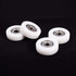 MroMax Roller Idler Bearing Pulley, 6 x 30 x 9mm Sliding Conveyor Nylon Wheel with 626Z Bearing, 4Pcs