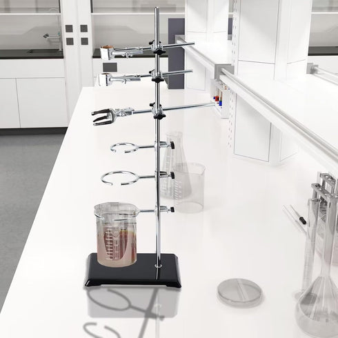 60CM Laboratory Stands Support and Lab Clamp Flask Clamp Condenser Clamp Stands, Lab & Scientific Supplies - Glassware