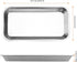 10 Pack Surgical Tray, Stainless Steel Tray, Dental Procedure Tray Lab Instrument Organizer Trays with Seamless Edge for Lab Dental Tattoo Instruments, Silver Flat Type by HOZEON