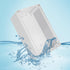 Junction Box 230x150x87mm, Grey ABS Plastic DIY Electrical Project Case with Clear Cover IP65 Waterproof Dustproof