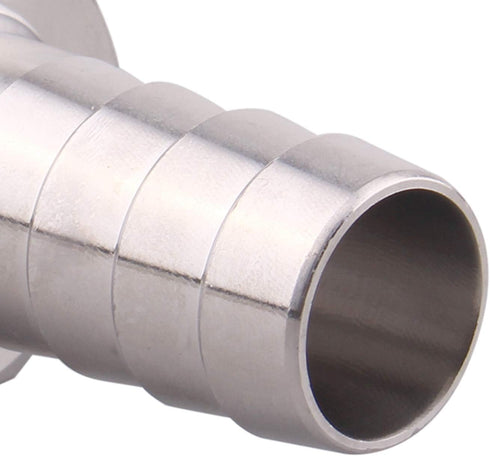 DERNORD 3/4" Barbed Hose x 3/4" NPT Female Home Brew Fitting, 304 Stainless Steel, Pack of 2