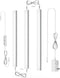 ASOKO Under Cabinet Led Light Plug in, Dimmable Daylight White 4500K, 3