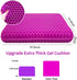 Helishy Tailbone, Gel Seat Cushion, Office Seat Cushion Chair Pads for Office Home Car Wheelchair Long Trips - Extra