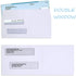 Ohuhu 500 Pack #8 Self Seal Double Window Tinted Security Envelopes for Quickbooks Check, Business Documents