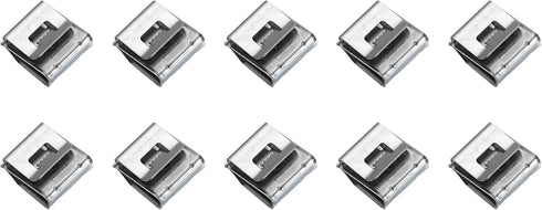 HARFINGTON 10pcs Trailer Frame Wire Clips 21.6mm Length Solar Panel Wire Clip