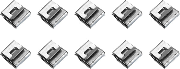 HARFINGTON 10pcs Trailer Frame Wire Clips 21.6mm Length Solar Panel Wire Clip