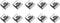 HARFINGTON 10pcs Trailer Frame Wire Clips 21.6mm Length Solar Panel Wire Clip
