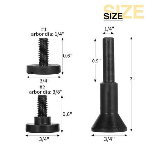 Die Grinder Cut-Off Wheel, 55 Pcs 3 Inch Cut Off Wheels with 1/4 in Mounting Mandrel Kit for Metal & Stainless Steel