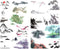 Ink Painting Landscape Precut Cute Aesthetic Diary Travel Paper Journal Stickers Scrapbooking Stationery Sticker Flakes Art Supplies by Seasonstorm