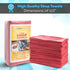 14"x12" (90 Pack) Simpli-Magic Cotton Shop Towels Reusable Cleaning Shop Rags for Automobiles, Industries, Garage