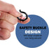 40 2.2 Inches, ADIIL PCS Q Hanger Hooks with Safety Buckle, Windproof Screw Hooks for Hanging Outdoor String Lights