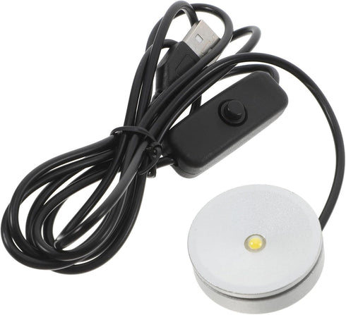 OSALADI 3w Led Diffuser Lamp USB-Powered Soft Lighting for Cabinets Closets and