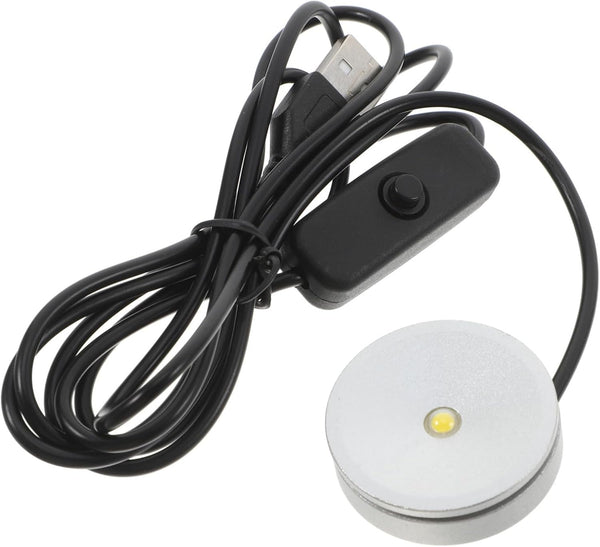 OSALADI 3w Led Diffuser Lamp USB-Powered Soft Lighting for Cabinets Closets and