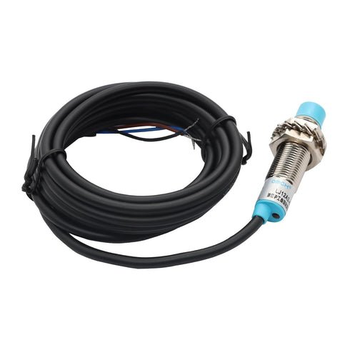 OMCH LJ12A3-4-Z/AY M12 12mm 4mm 6-36V 300mA, 3-Wire PNP NC Inductive Proximity Sensor Switch, Thread, Sensing Distance