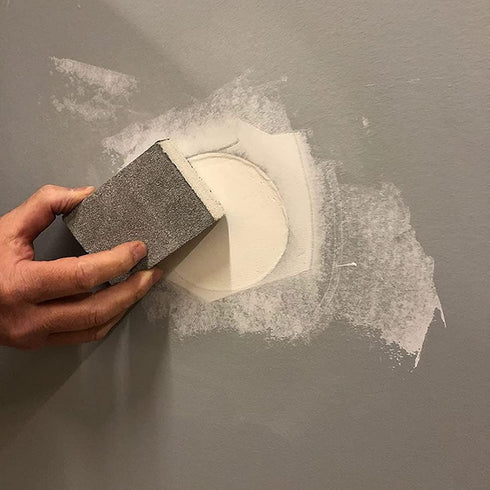 ALLWAY WEK2 Wall-EZ Drywall Repair Kit with 2 Drywall Plugs and Tapered Hole Saw